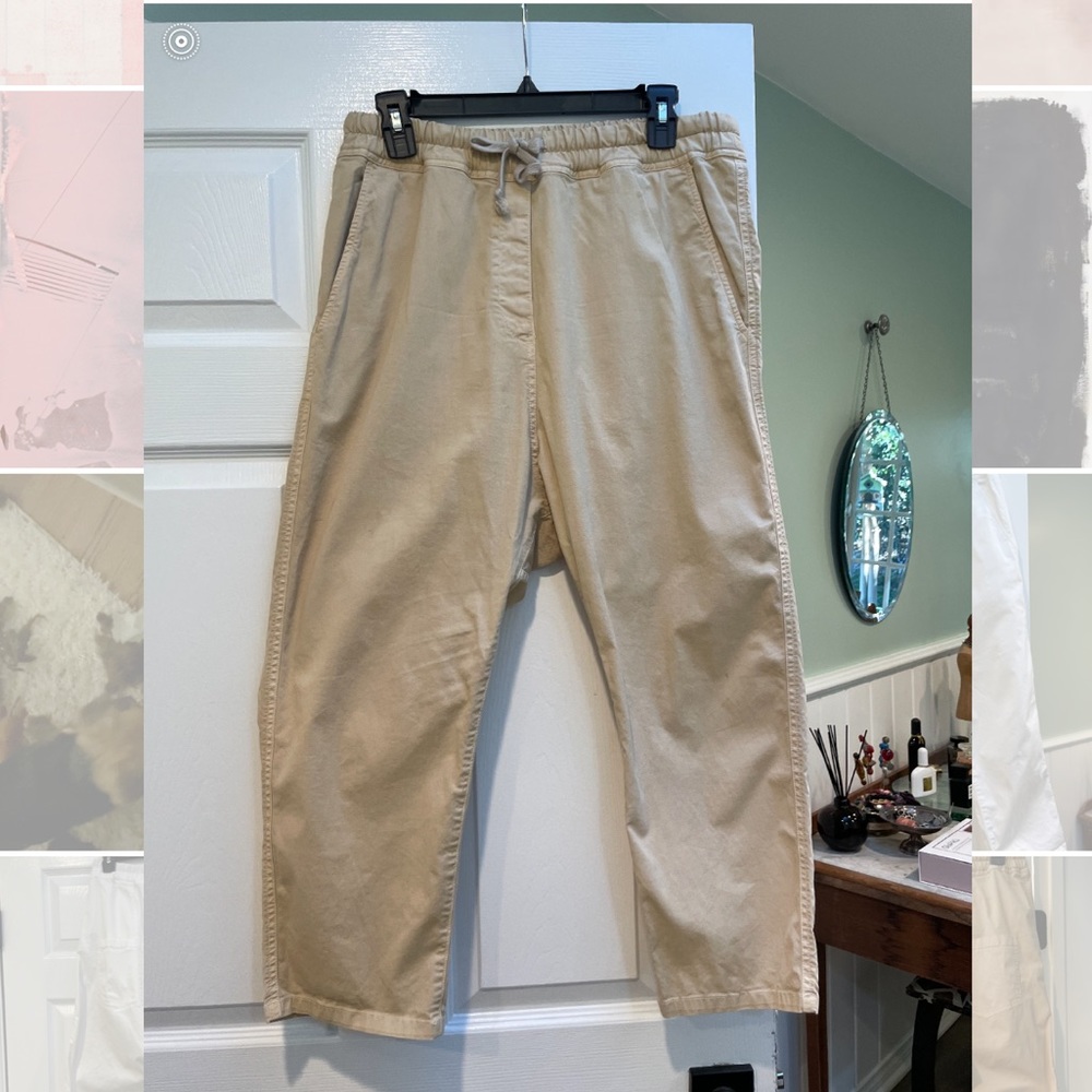 Nili Lotan size medium Casablanca pant in tan